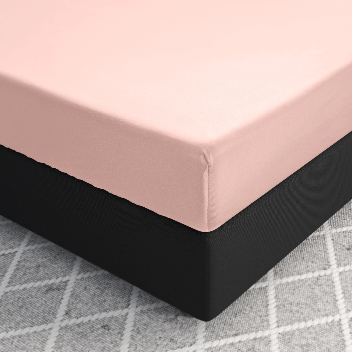 Primaviera Drap-housse Satin Deluxe Rose