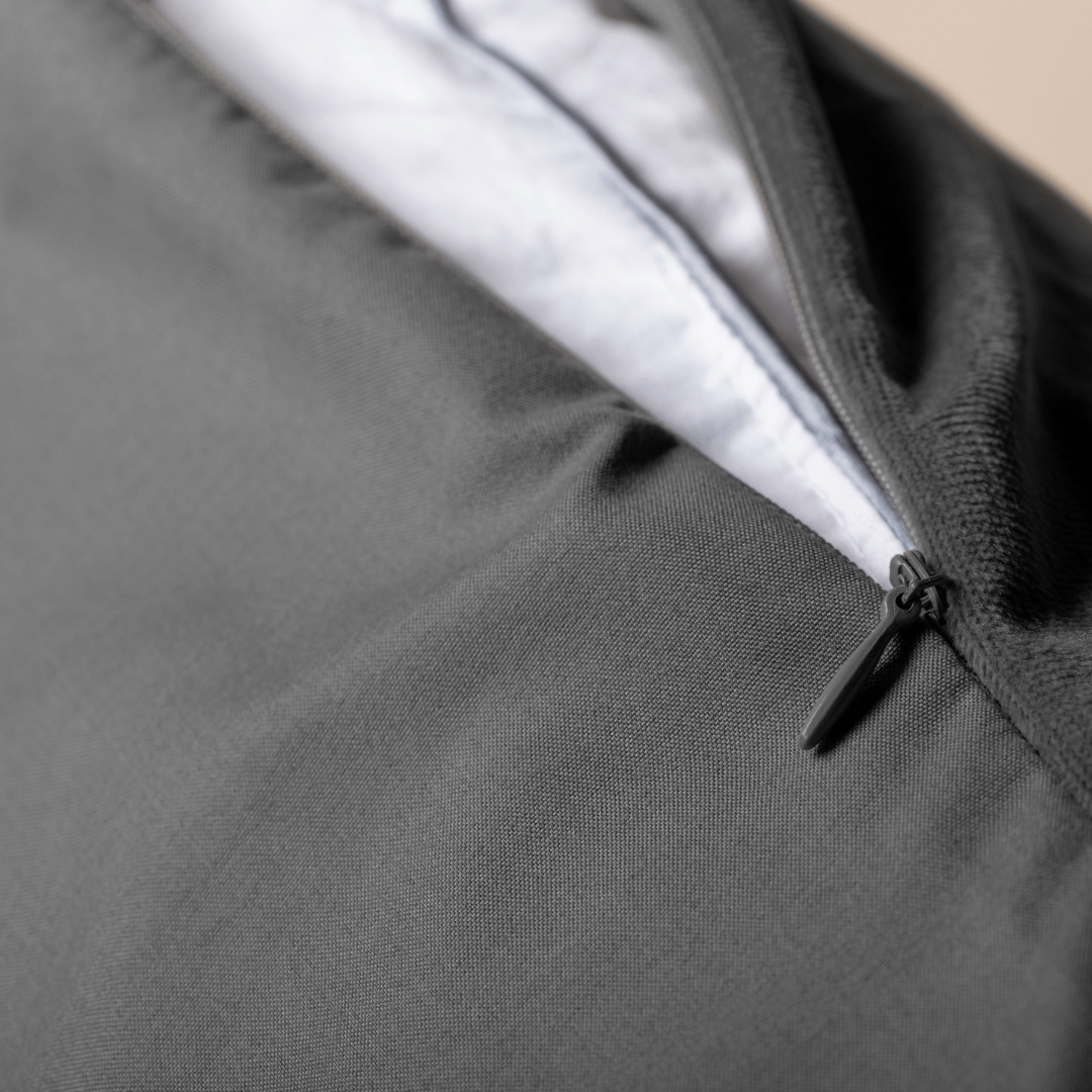 Zelesta Velvetbed Taies d'Oreiller - Set de 2 - Anthracite