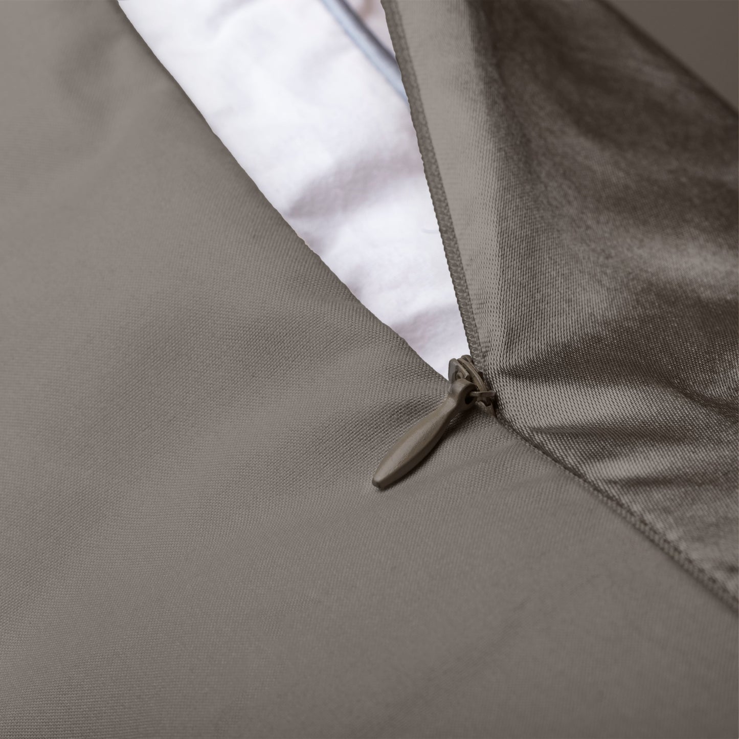 Zelesta Beautybed Taies d'Oreiller - Set de 2 - Anthracite Étonnant