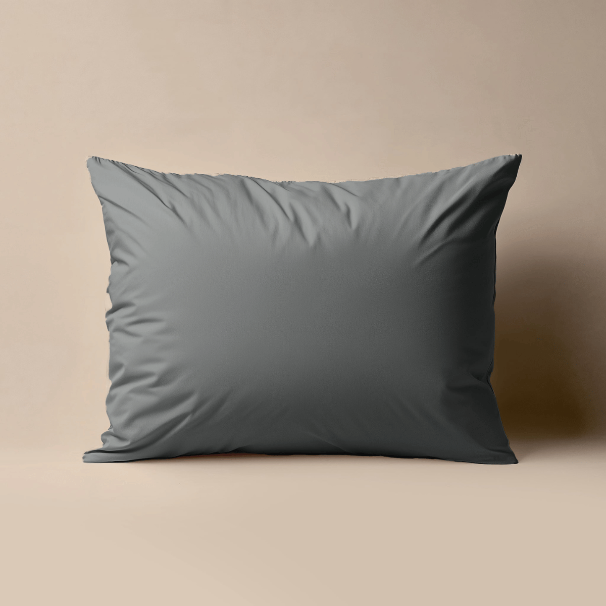 Zelesta Premiumbed Taies d'Oreiller - Set de 2 - Taupe & Anthracite