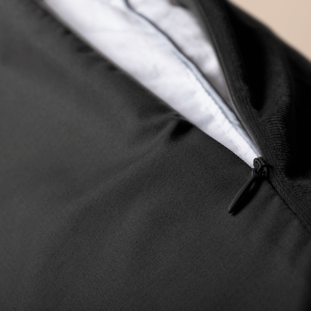 Zelesta Velvetbed Taies d'Oreiller - Set de 2 - Noir