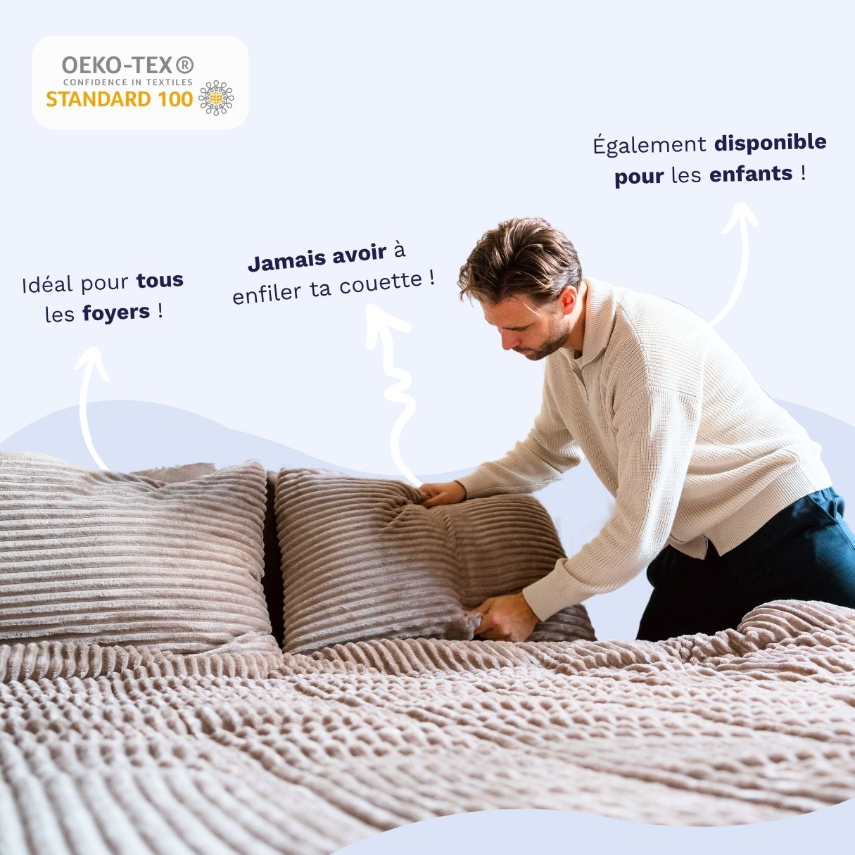 Zelesta Teddy Groovebed - Rose