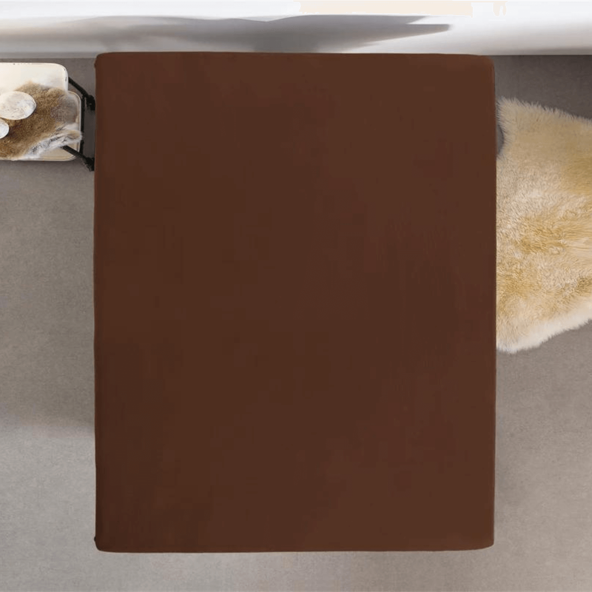 Zelesta Dreamhoeslaken Bruin Hoeslaken Katoen Makkelijk Te Wassen