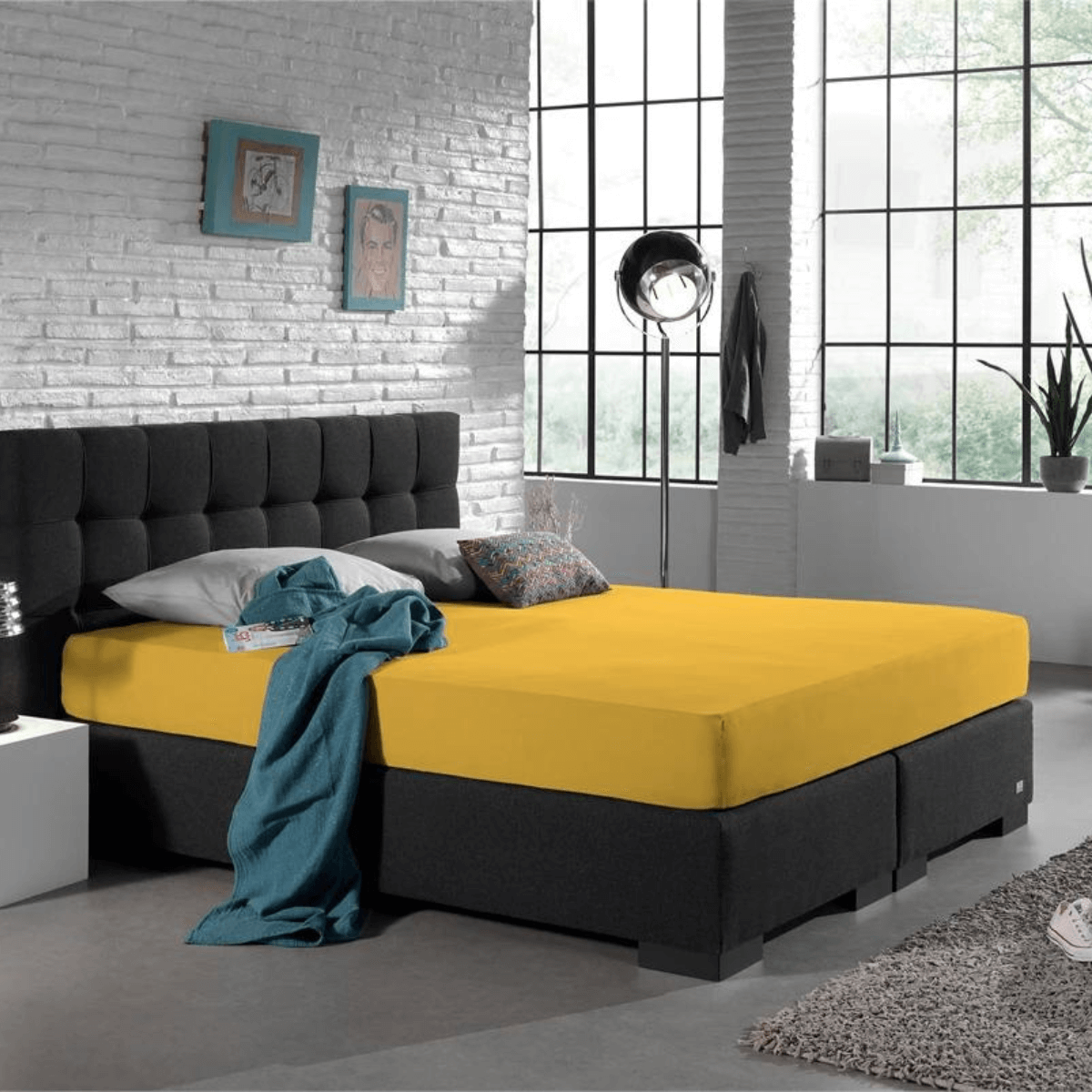 Zelesta Dreamhoeslaken Geel Hoeslaken Katoen Makkelijk Te Wassen