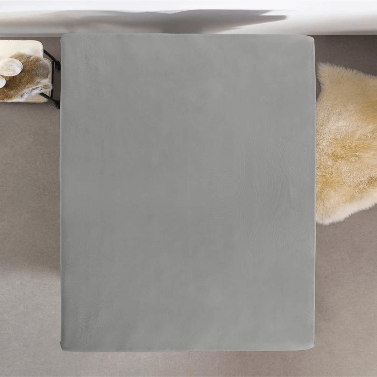 Zelesta Dreamhoeslaken Grijs Hoeslaken Katoen Makkelijk Te Wassen