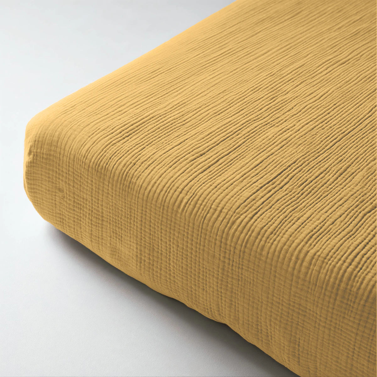Mousseline Drap-Housse - Ocre-jaune