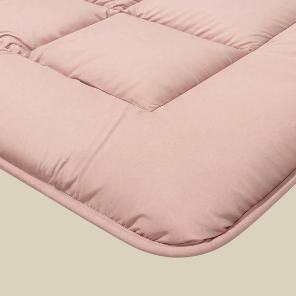 Zelesta Pure Unie Couette Coton - Rose Tendre