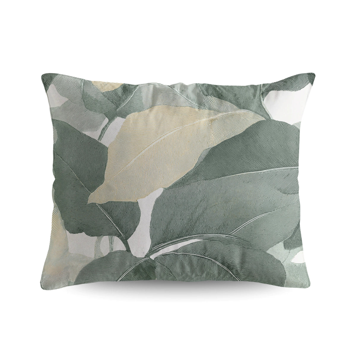 Zelesta Royalbed Taies d'Oreiller Coton - Set de 2 - Forêt Verte