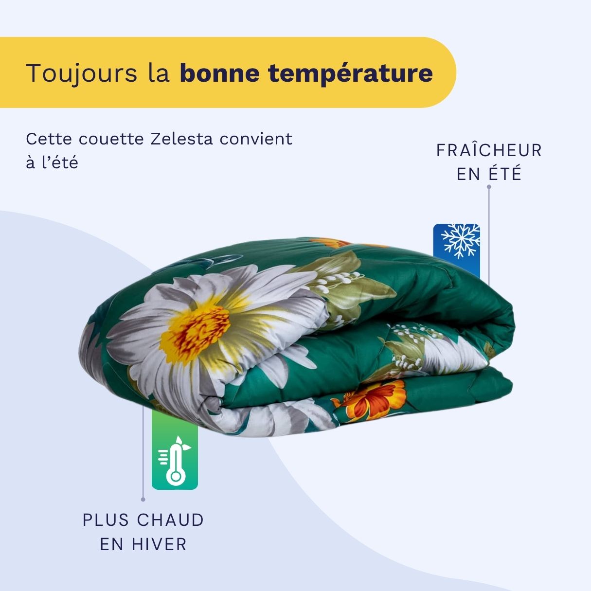 Zelesta Wonderbed Light - Fleurs de Printemps