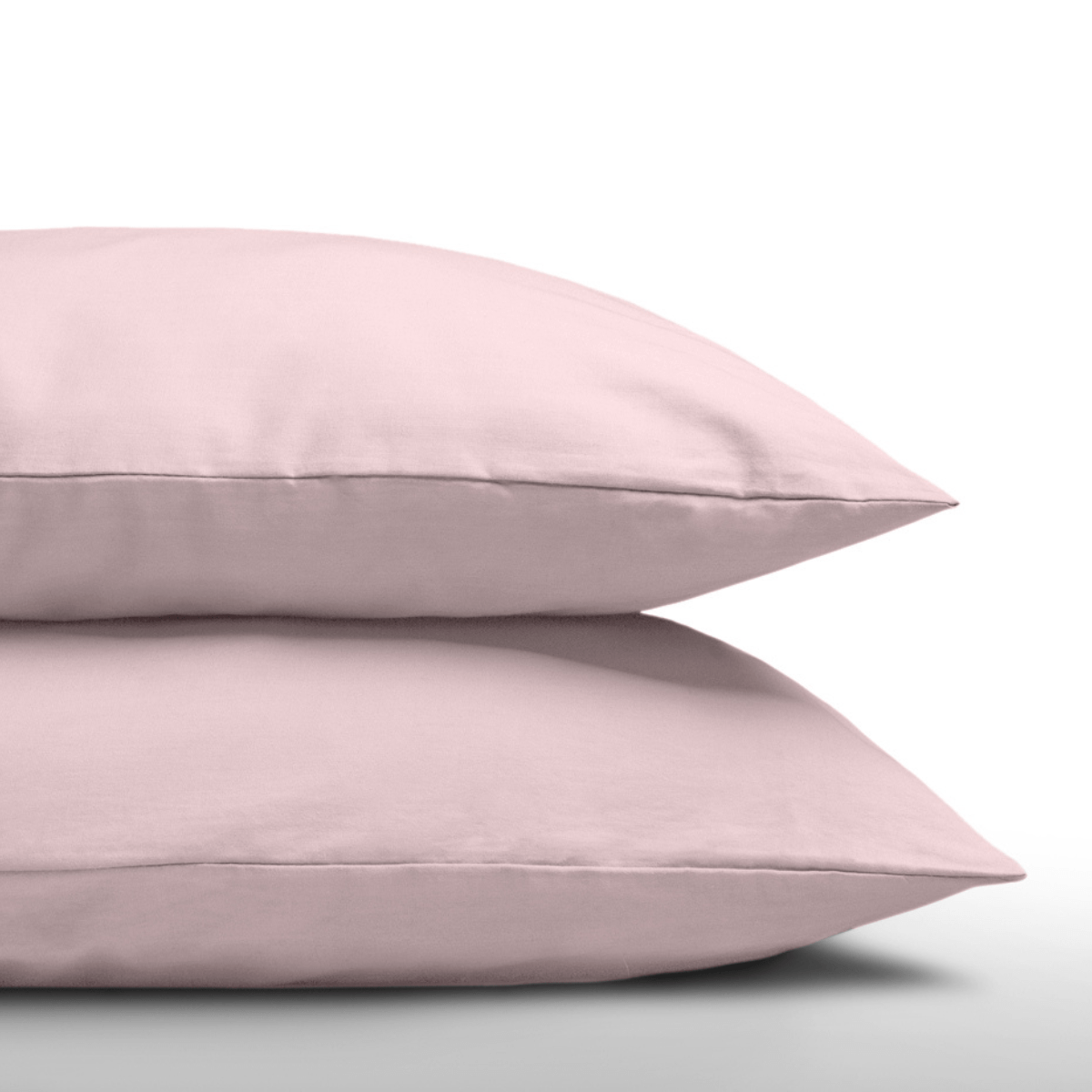 Zelesta Everyday Unie Taies d'Oreiller - Set de 2 - Rose Pastel