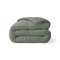 Zelesta Royalbed - Gris Tendre & Vert Pastel