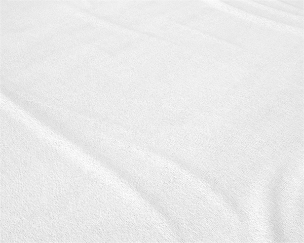 Drap-housse en flanelle Premium Blanc