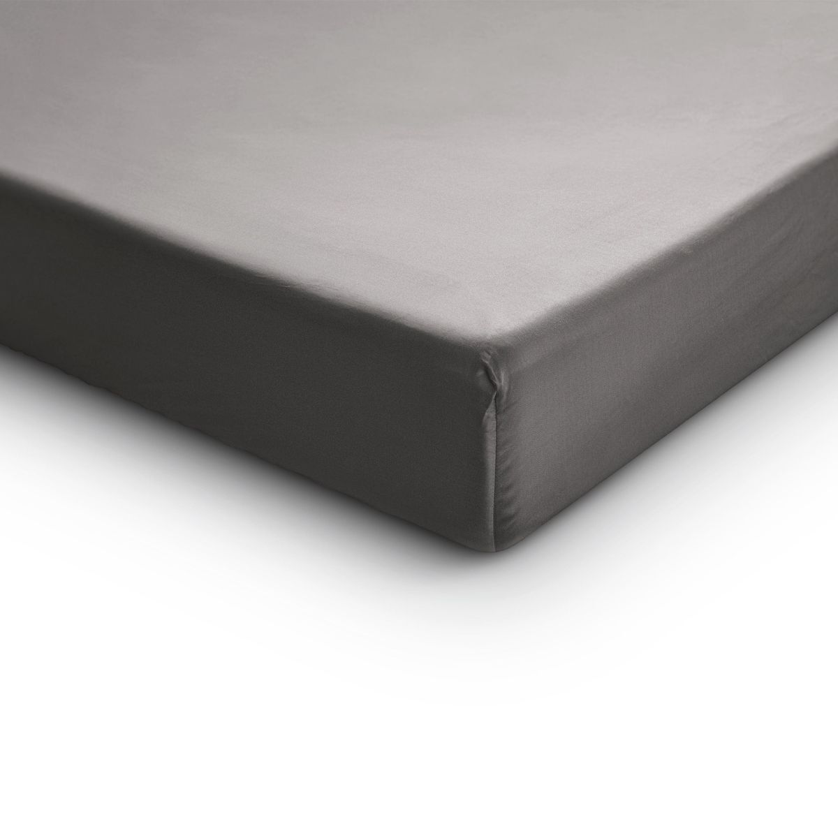 Primaviera Drap-housse Satin Deluxe Gris