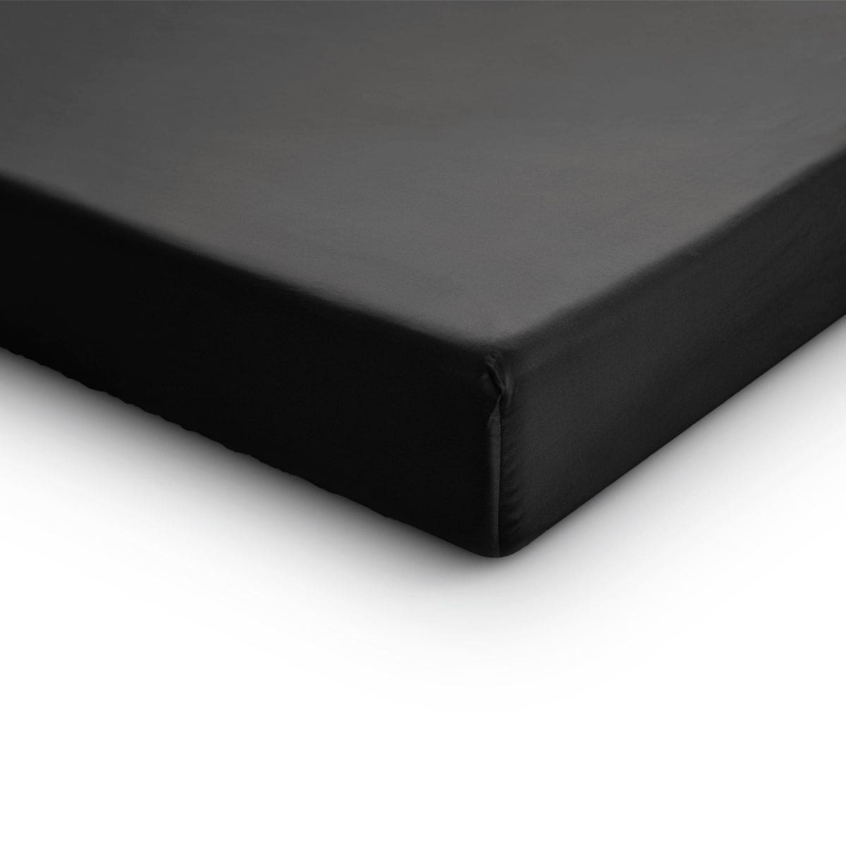 Primaviera Drap-housse Satin Deluxe Noir