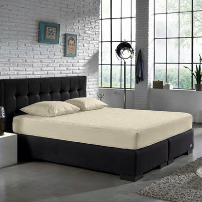 Zelesta Spécial Mix Fraîcheur Drap-Housse - Sable Ivoire