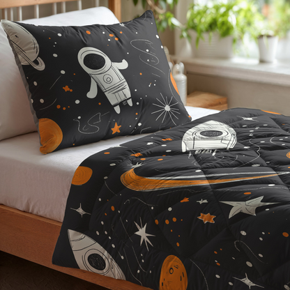 Zelesta Kiddybed Coton - Homme de l'Espace