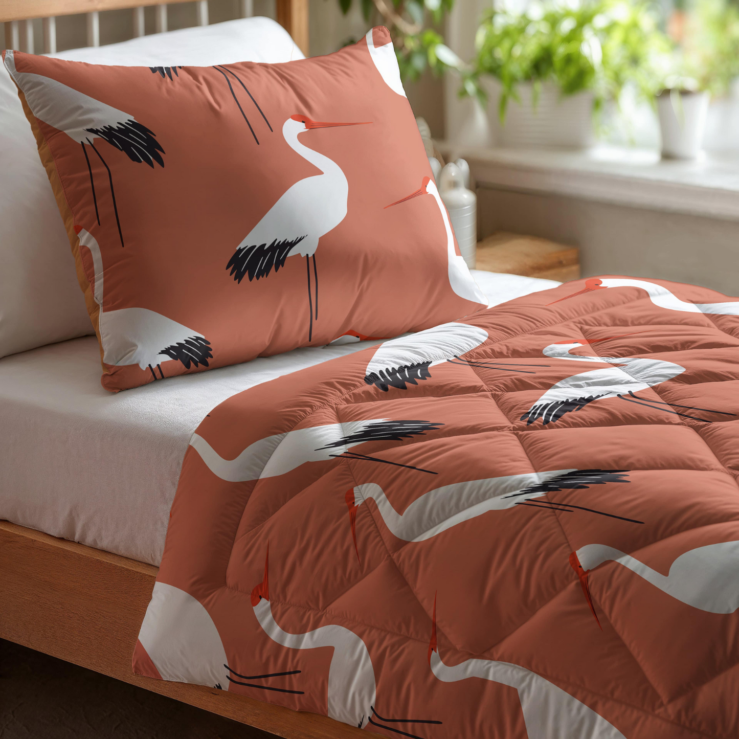 Zelesta Kiddybed Coton - Grue d'Ocre