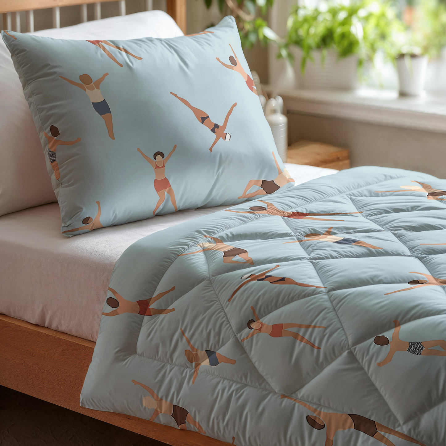 Zelesta Kiddybed Coton - Nageurs