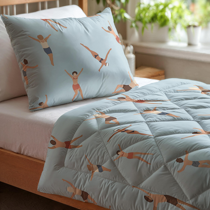 Zelesta Kiddybed Coton - Nageurs