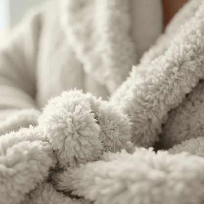 Teddy Robe De Chambre – Beige