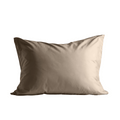 Zelesta Satinbed Taies d'Oreiller - Set de 2 - Pur Brun