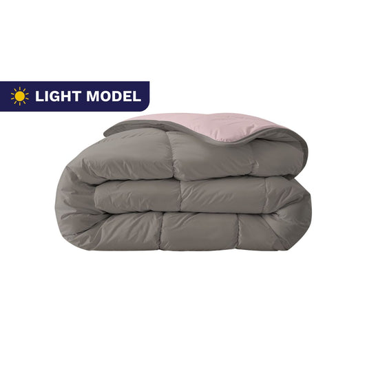 Zelesta Royalbed Light - Rose Pastel & Gris Tendre