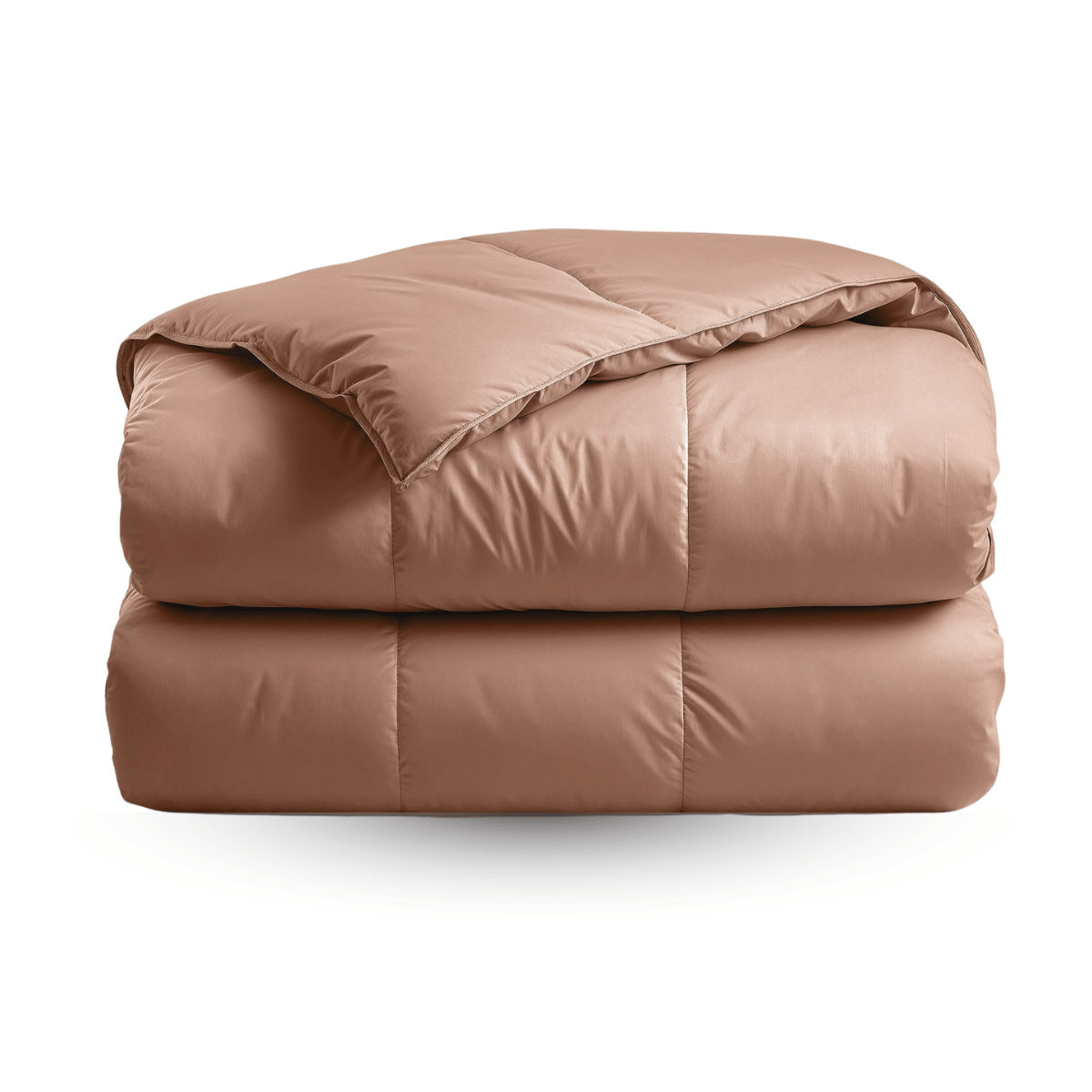 Zelesta Satinbed Coton - Terre Cuite 200x200cm et 240x200cm