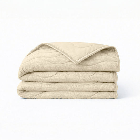 Zelesta Spécial Mix Fraîcheur Couette Été - Sable Ivoire