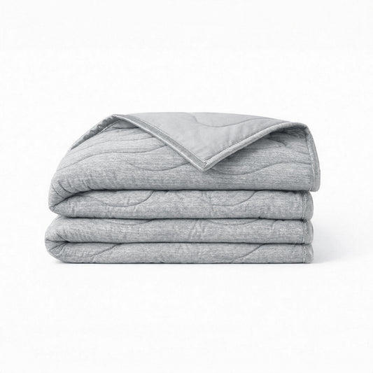 Zelesta Spécial Mix Fraîcheur Couette Été - Lin Gris Chaud