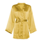 Robe de Chambre Satin - Or Foncé
