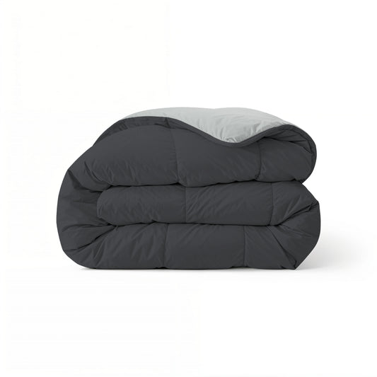 Zelesta Comfort Duo - Noir Doux & Gris Argent