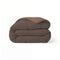 Zelesta Comfort Duo Couette - Brun Chocolat & Brun Moka