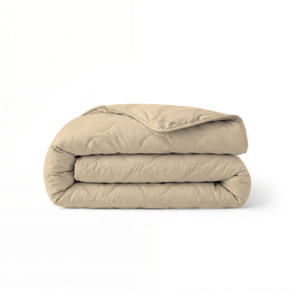 Zelesta Spécial Mousseline Couette Été - Jaune Vanille