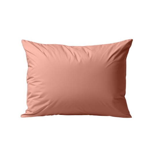 Zelesta Premiumbed Housse de coussin set de 2 - Saumon & Pêche