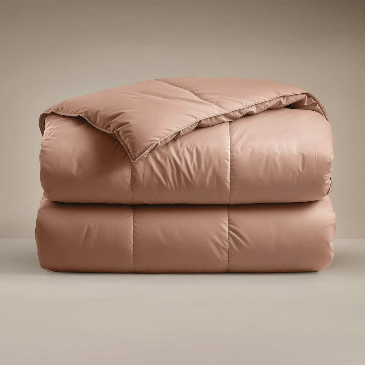 Zelesta Satinbed Coton - Terre Cuite 200x200cm et 240x200cm