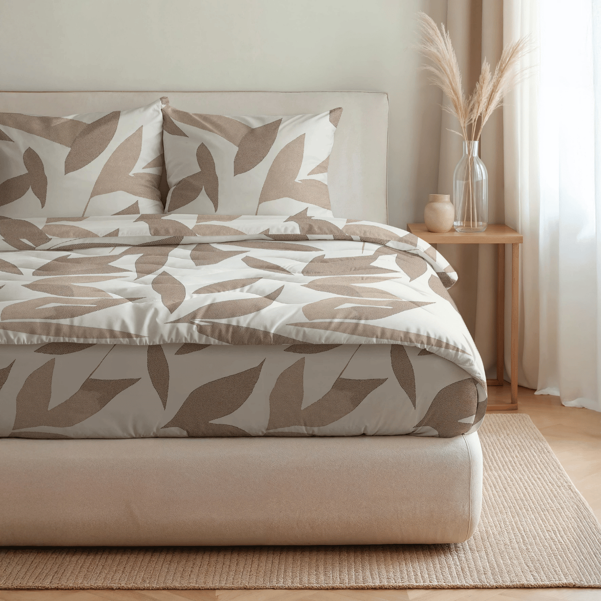 Zelesta Royalbed Coton - Beige d'Automne