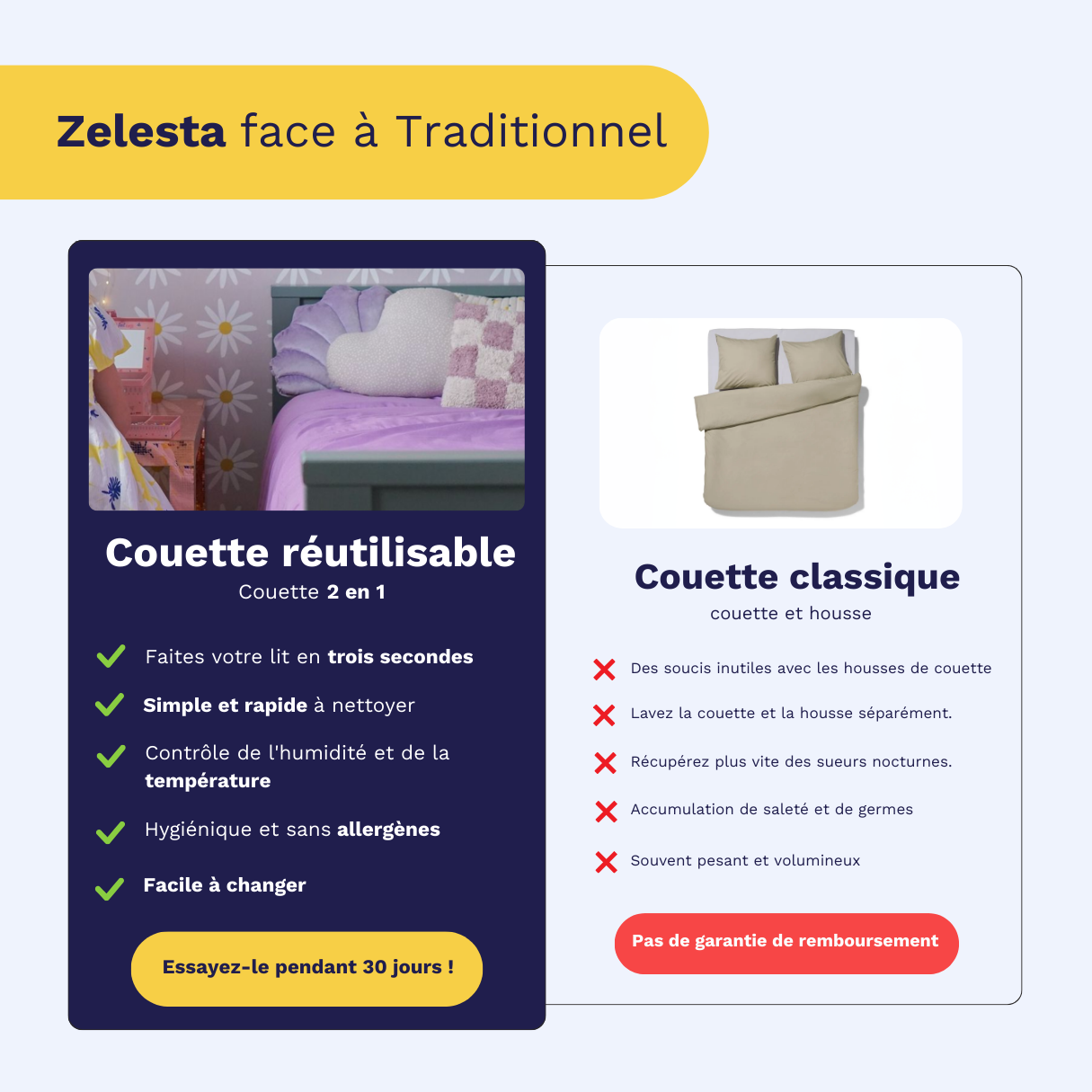 Zelesta Royalbed Light - Gris Tendre