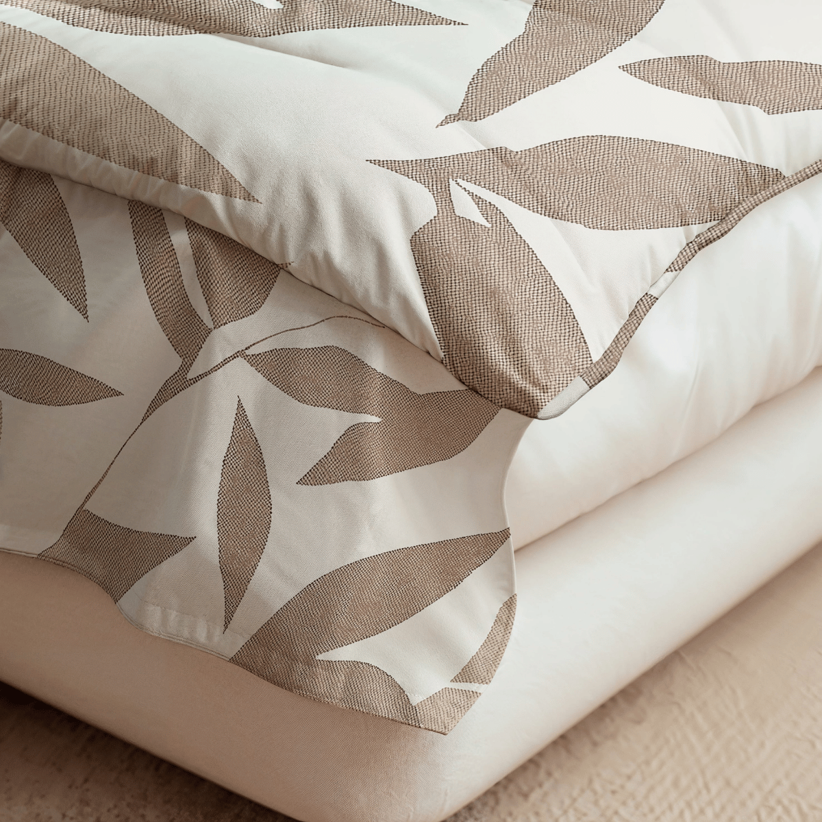 Zelesta Royalbed Coton - Beige d'Automne