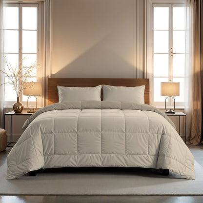 Zelesta Comfort Duo Taies d'Oreiller - Set de 2 - Taupe