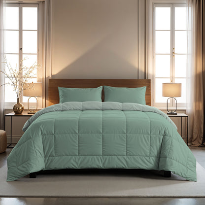Zelesta Comfort Duo Taies d'Oreiller - Set de 2 - Vert Menthe