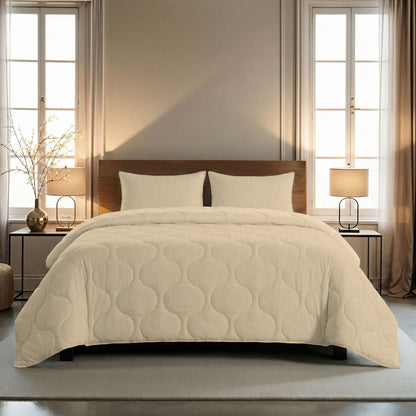 Zelesta Spécial Mousseline Couette Été - Jaune Vanille