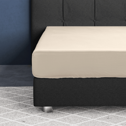 Primaviera Drap-housse Satin Deluxe Sable