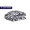 Zelesta Wonderbed Light Peau de Zèbre