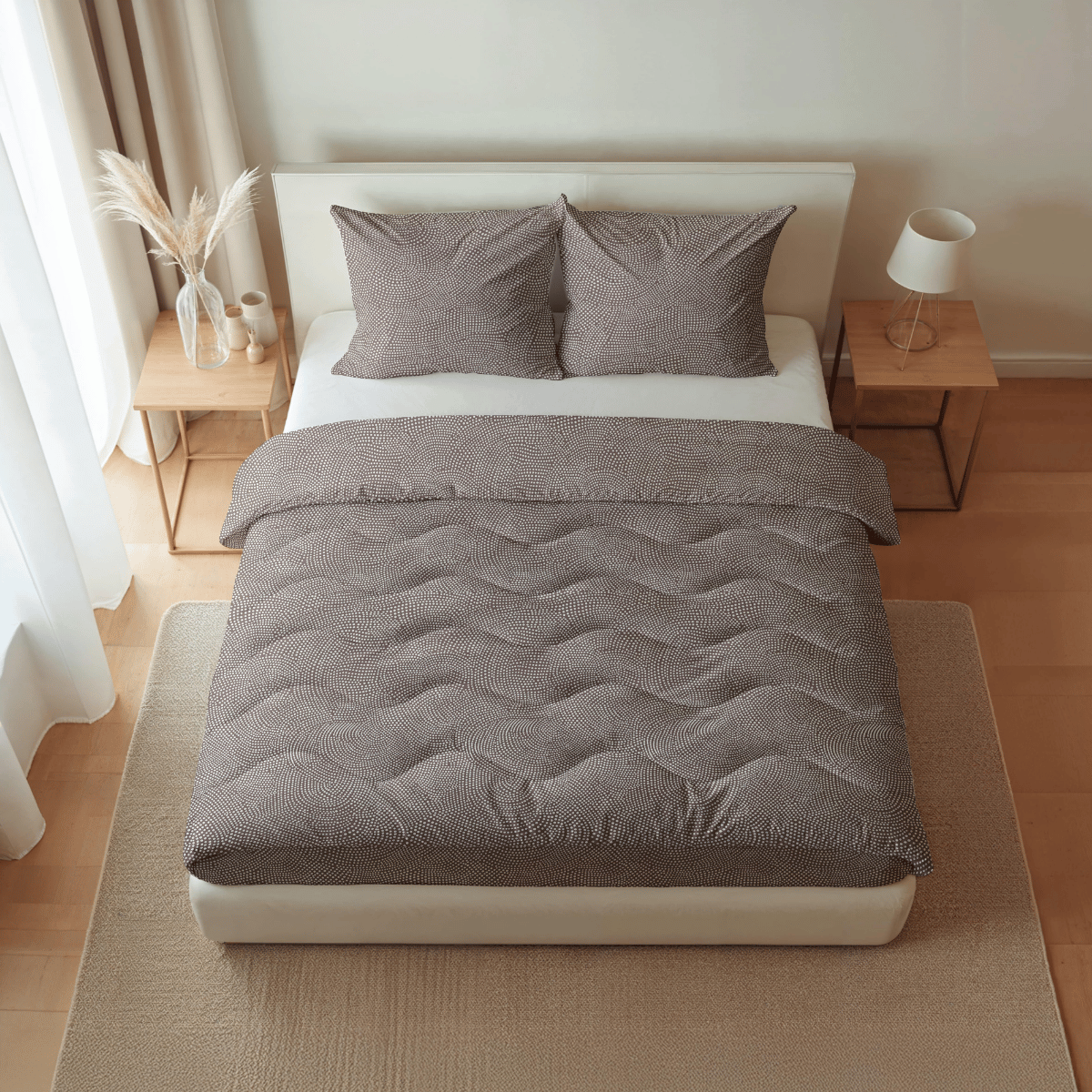 Zelesta Royalbed Coton - Marron Fauve