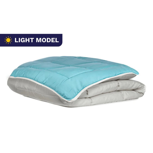 Zelesta Easybed Light - Gris clair & Vert de mer