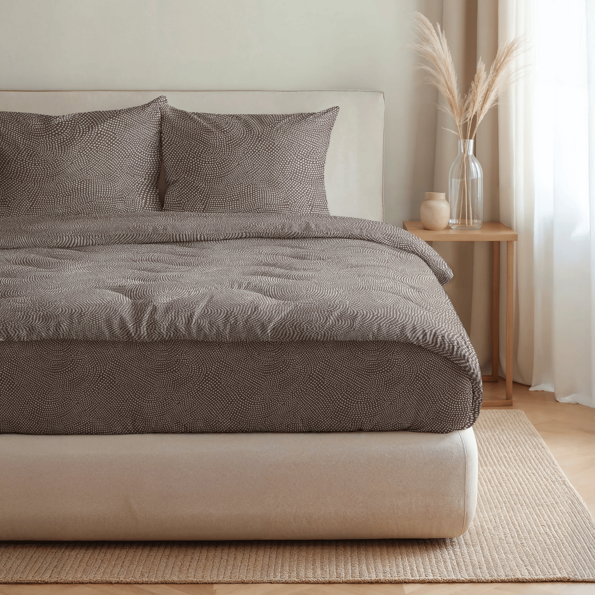 Zelesta Royalbed Coton - Marron Fauve
