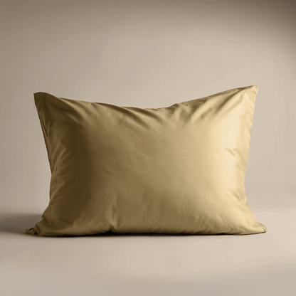 Zelesta Satinbed Taies d'Oreiller - Set de 2 - Pur Ocre