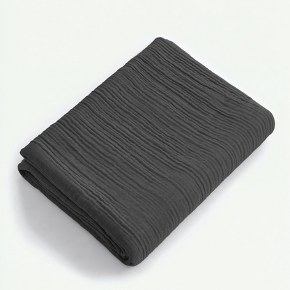 Mousseline Drap-Housse - Anthracite