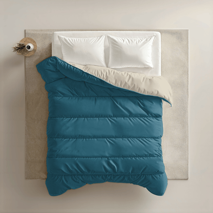 Zelesta Royalbed Light - Pétrole & Plage de Sable