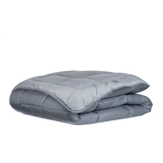 Zelesta Everyday Duo Couette Été - Gris Foncé & Gris Argenté